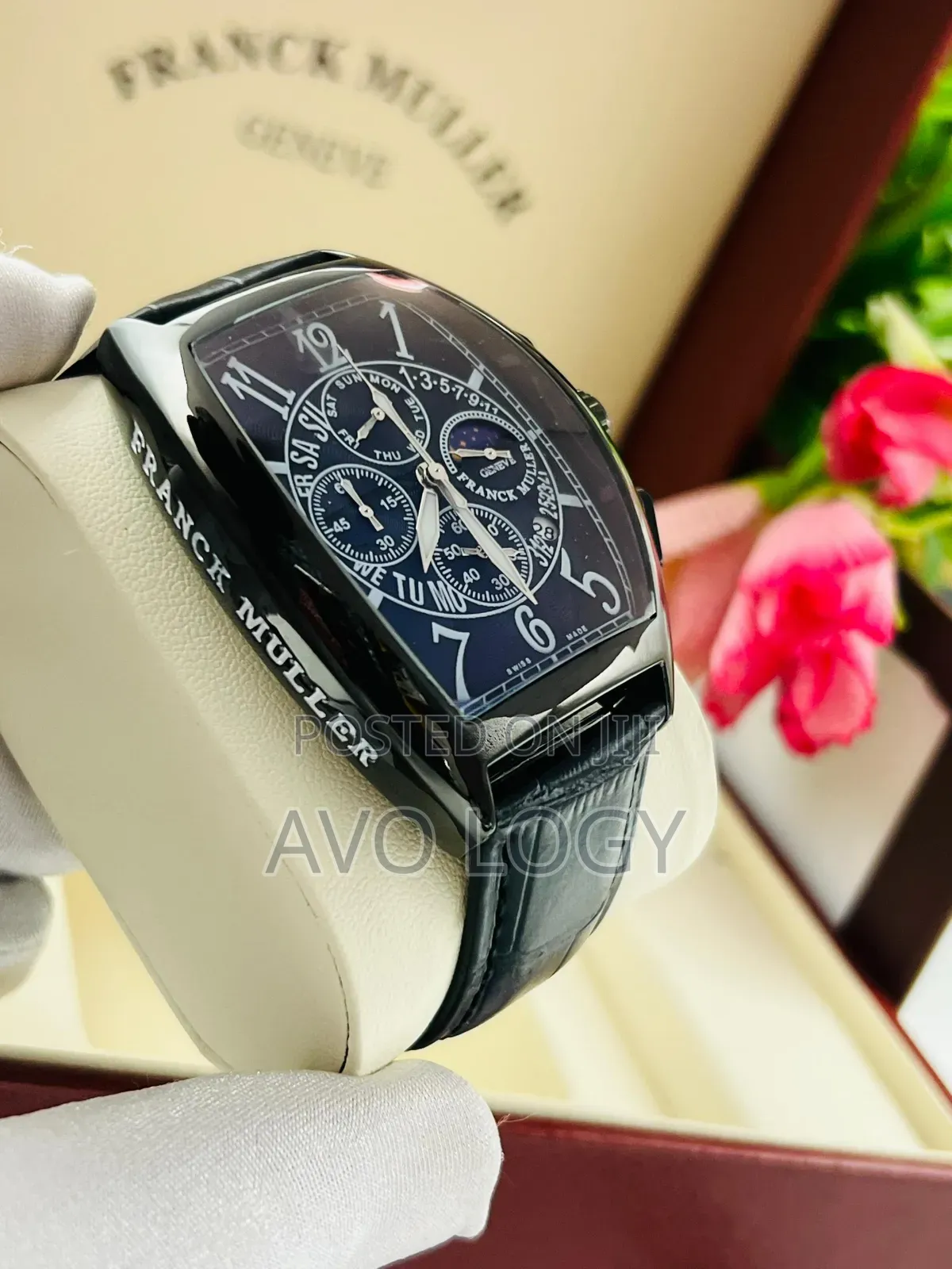 Franckmuller Leather Active Chronograph