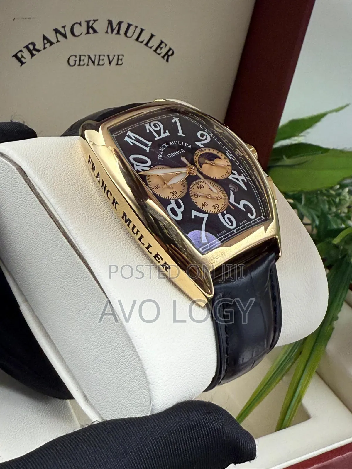 Franckmuller Leather Active Chronograph