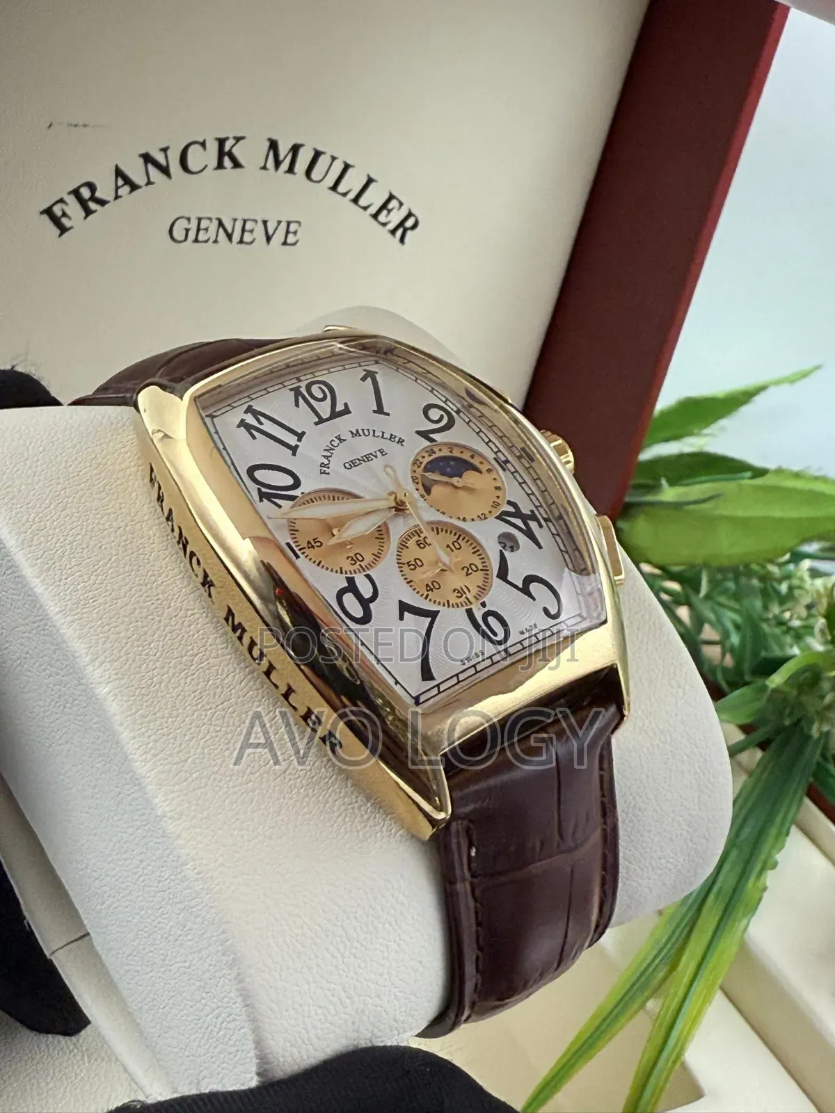 Franckmuller Leather Active Chronograph