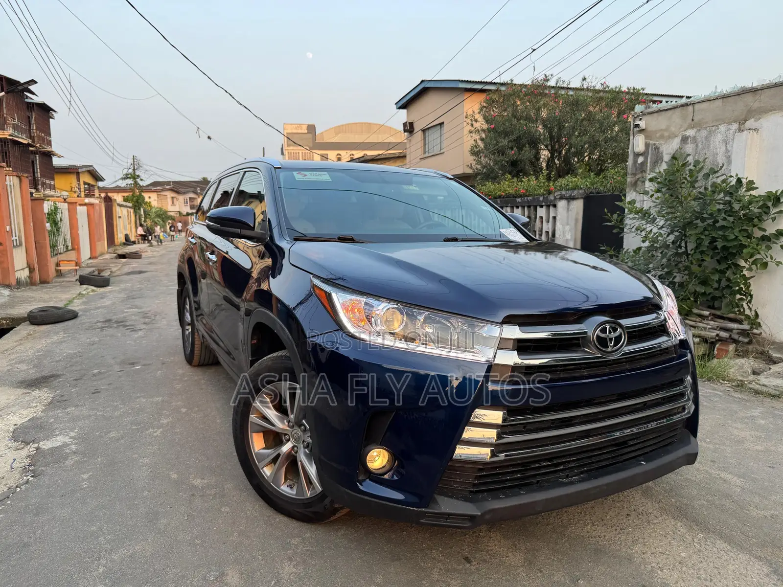 Toyota Highlander XLE 4dr SUV AWD (3.5L 6cyl 6A) 2015 Blue