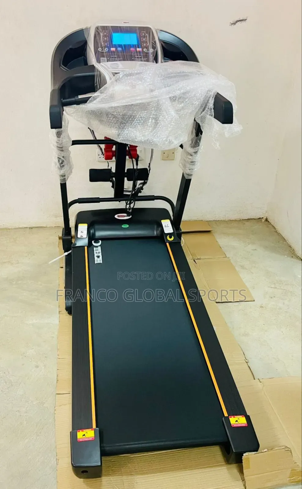 Pro Tech 2.5 Hp Motorized Treadmill With Massager