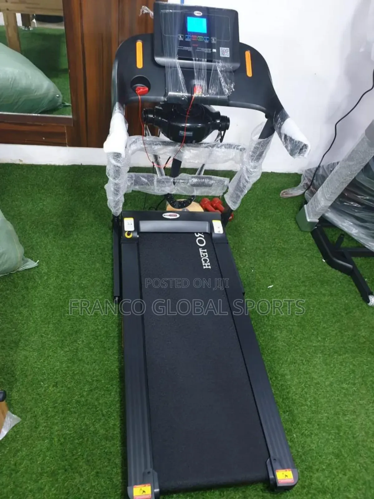 Pro Tech 2.5 Hp Motorized Treadmill With Massager