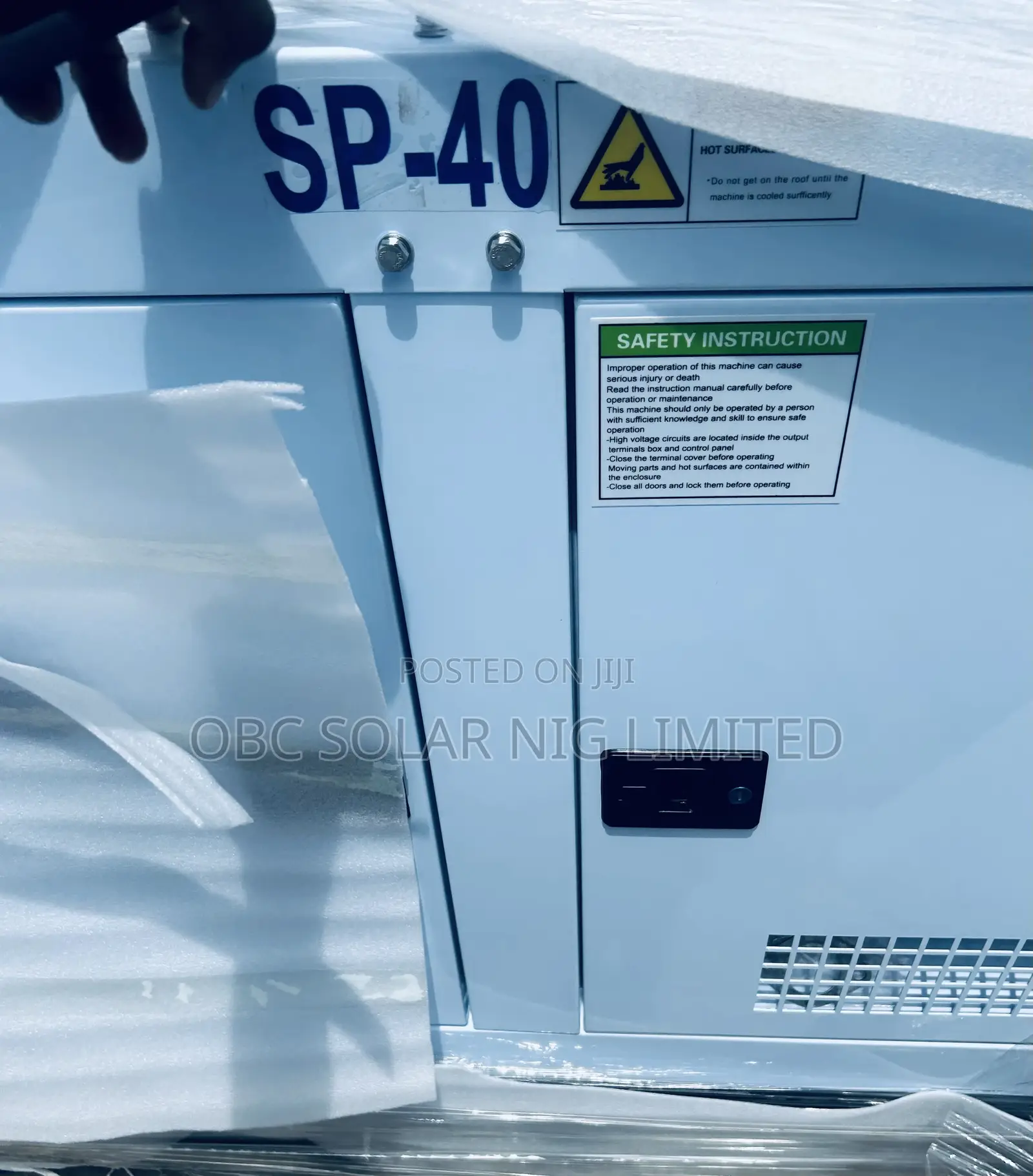 40kva Generator – Silent but Powerful 100% Copper Coil