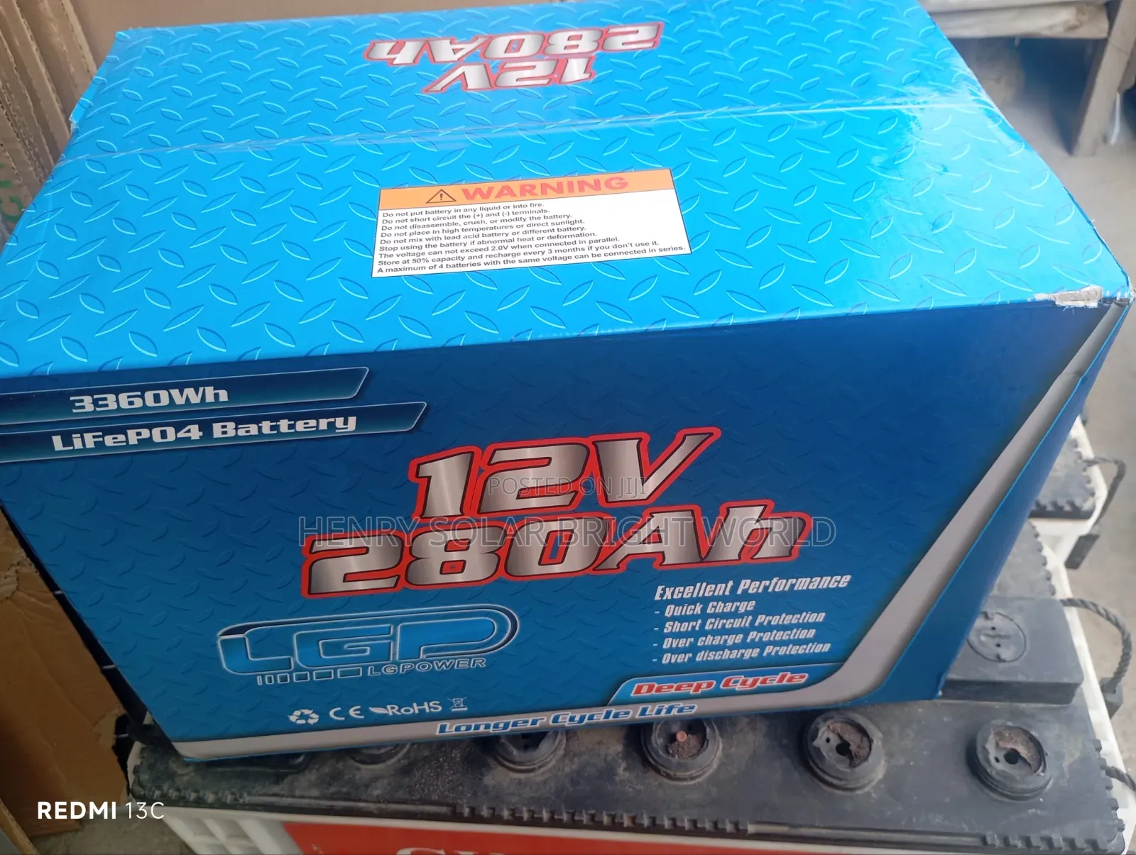LGP Power 280ah 12v Lithium Battery