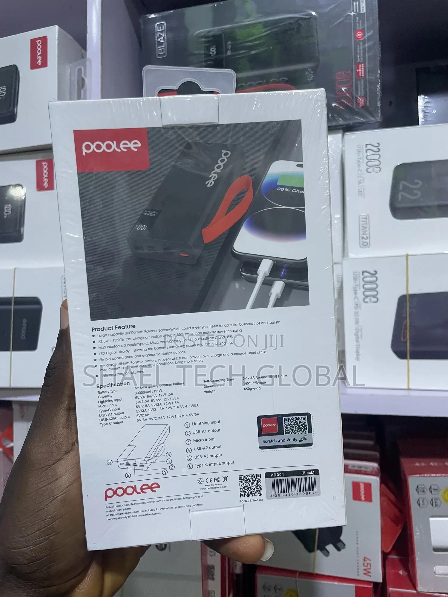 Poolee 30,000mah Powerbank