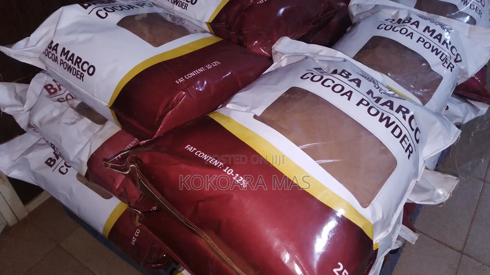 Baba Marco Cocoa Powder 25kg Bag