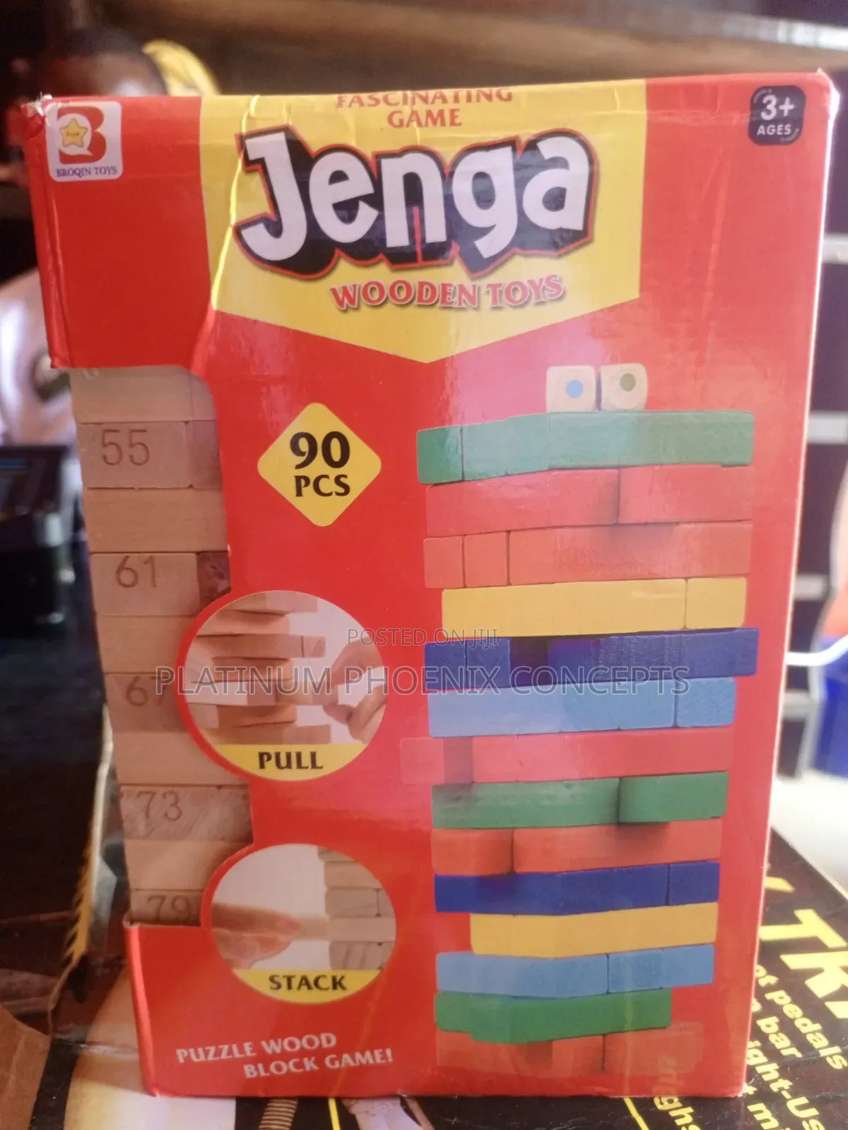 Jenga Game by 90pieces