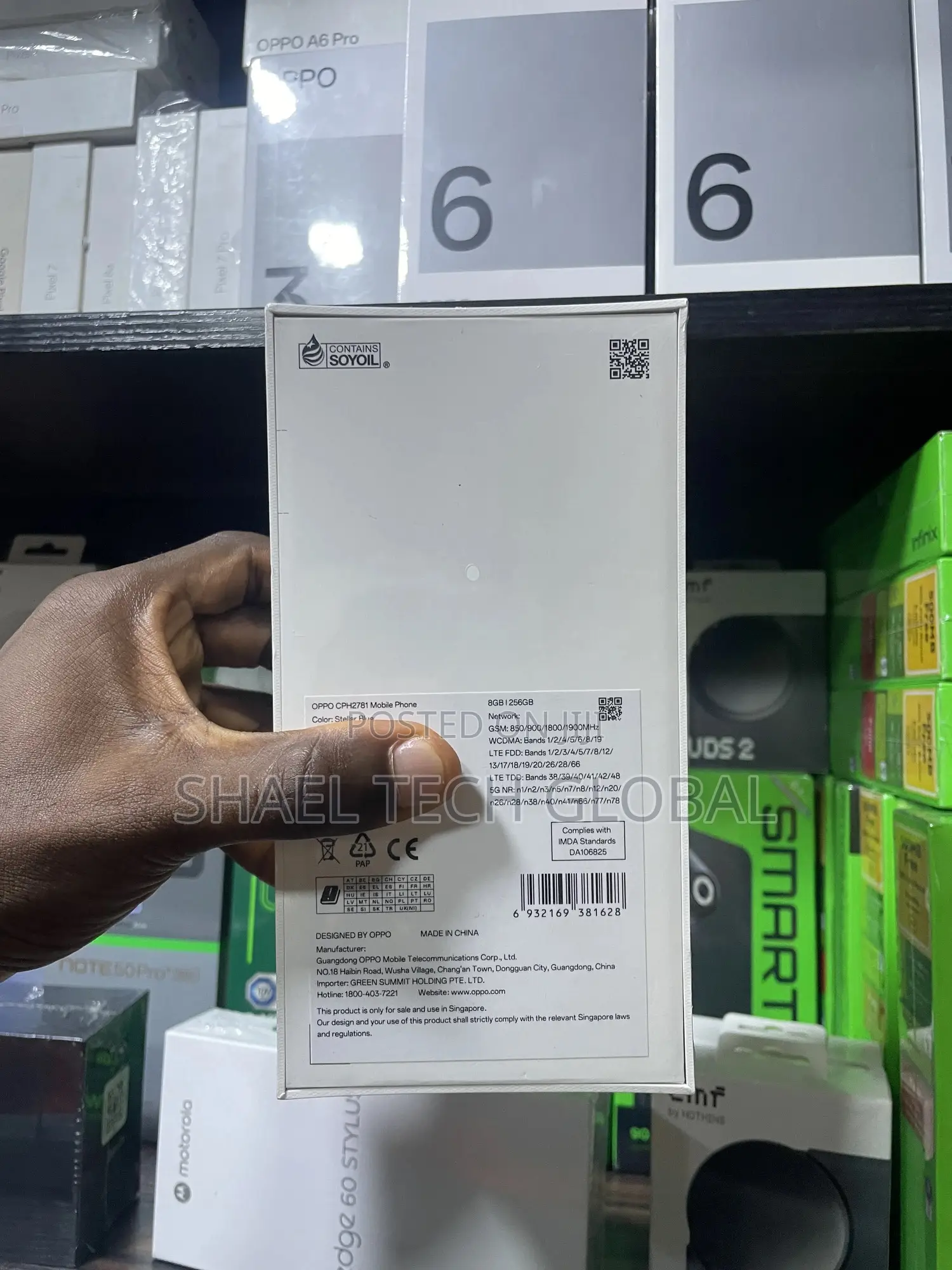 New Oppo A6 Pro 5G 256 GB