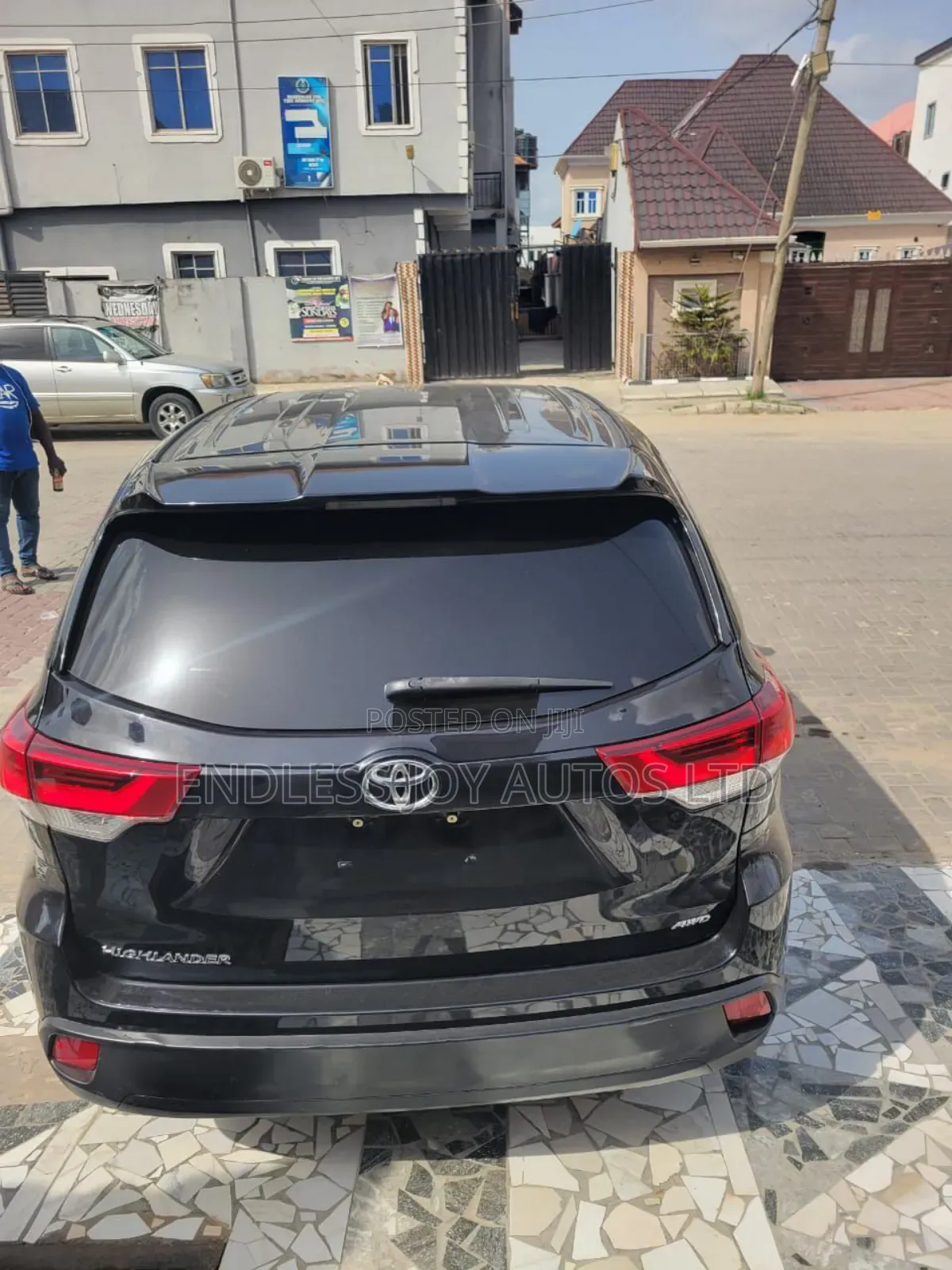 Toyota Highlander XLE V6 4x4 (3.5L 6cyl 6A) 2016 Black