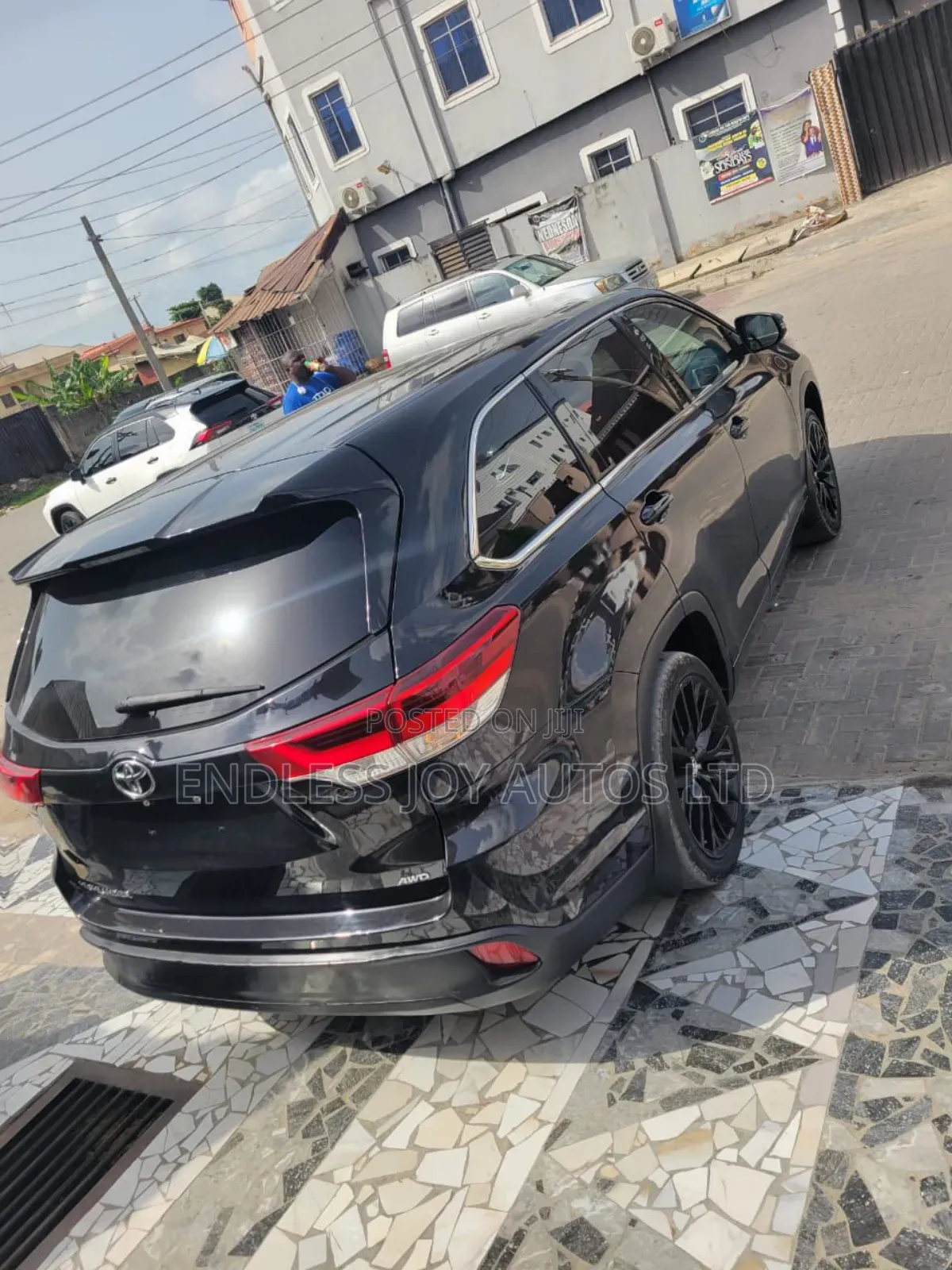 Toyota Highlander XLE V6 4x4 (3.5L 6cyl 6A) 2016 Black