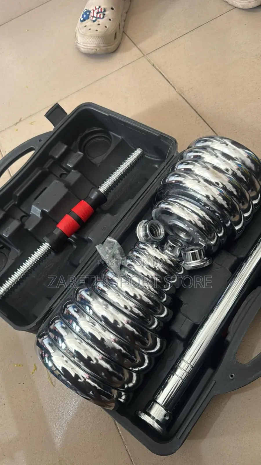 30kg Adjustable Dumbbells