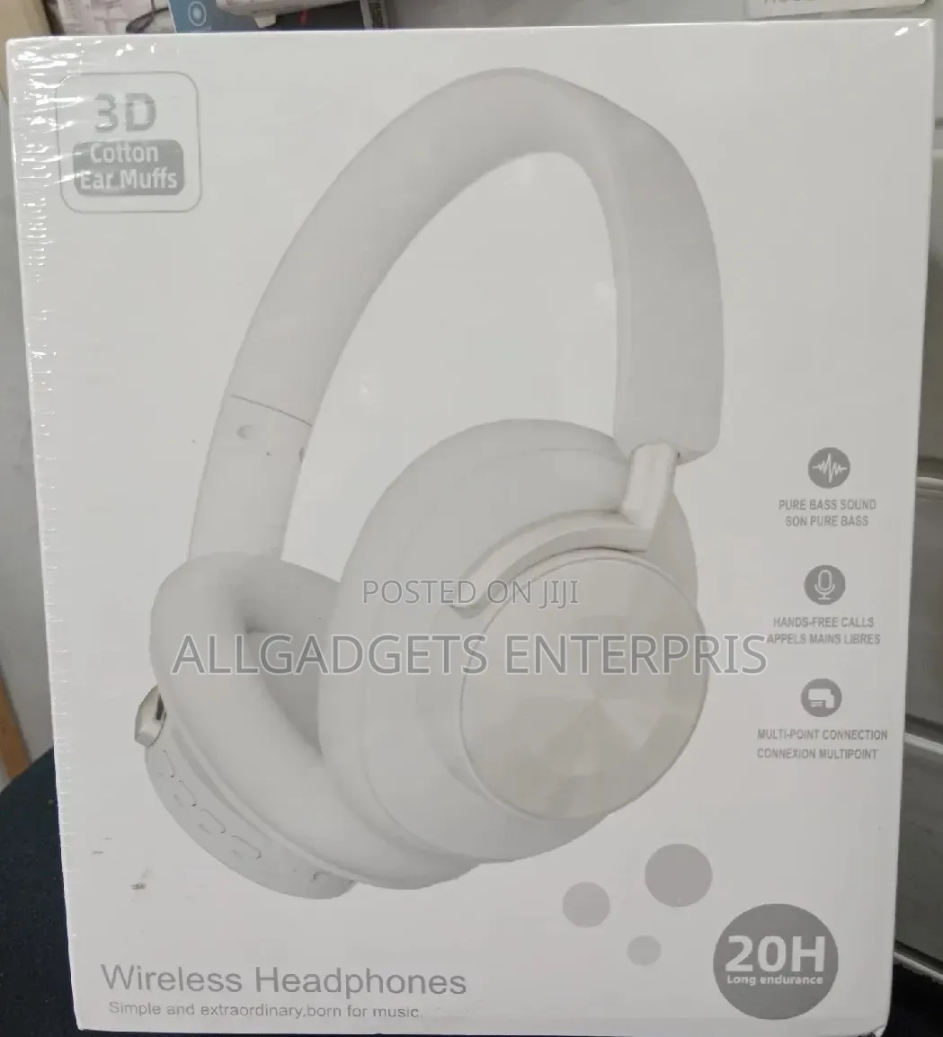 Wireless Headphones 3D