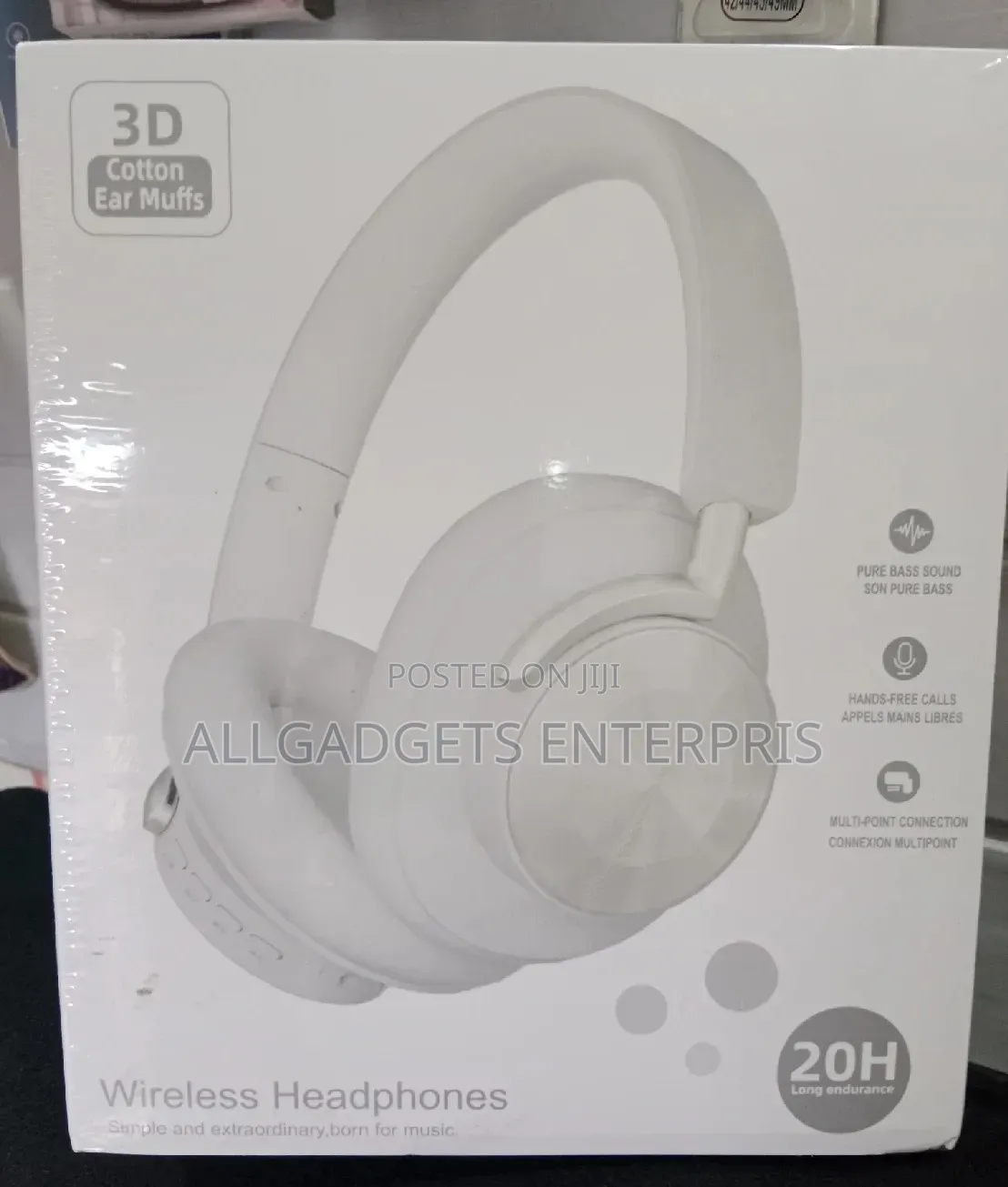 Wireless Headphones 3D