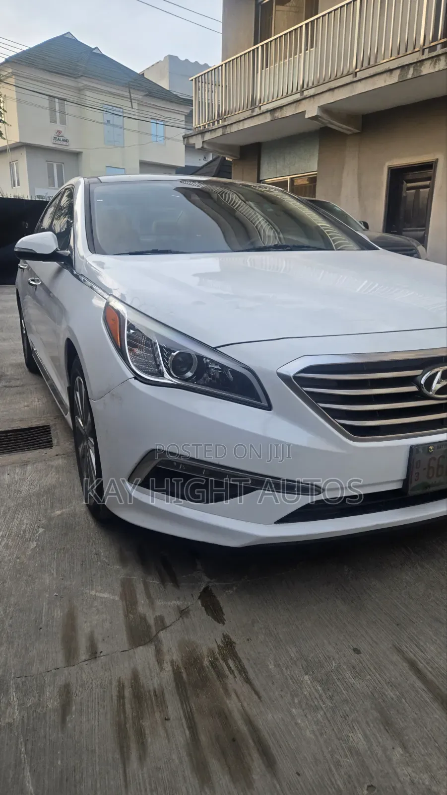 Hyundai Sonata Limited Sedan FWD (2.4L 4cyl 6A) 2016 White
