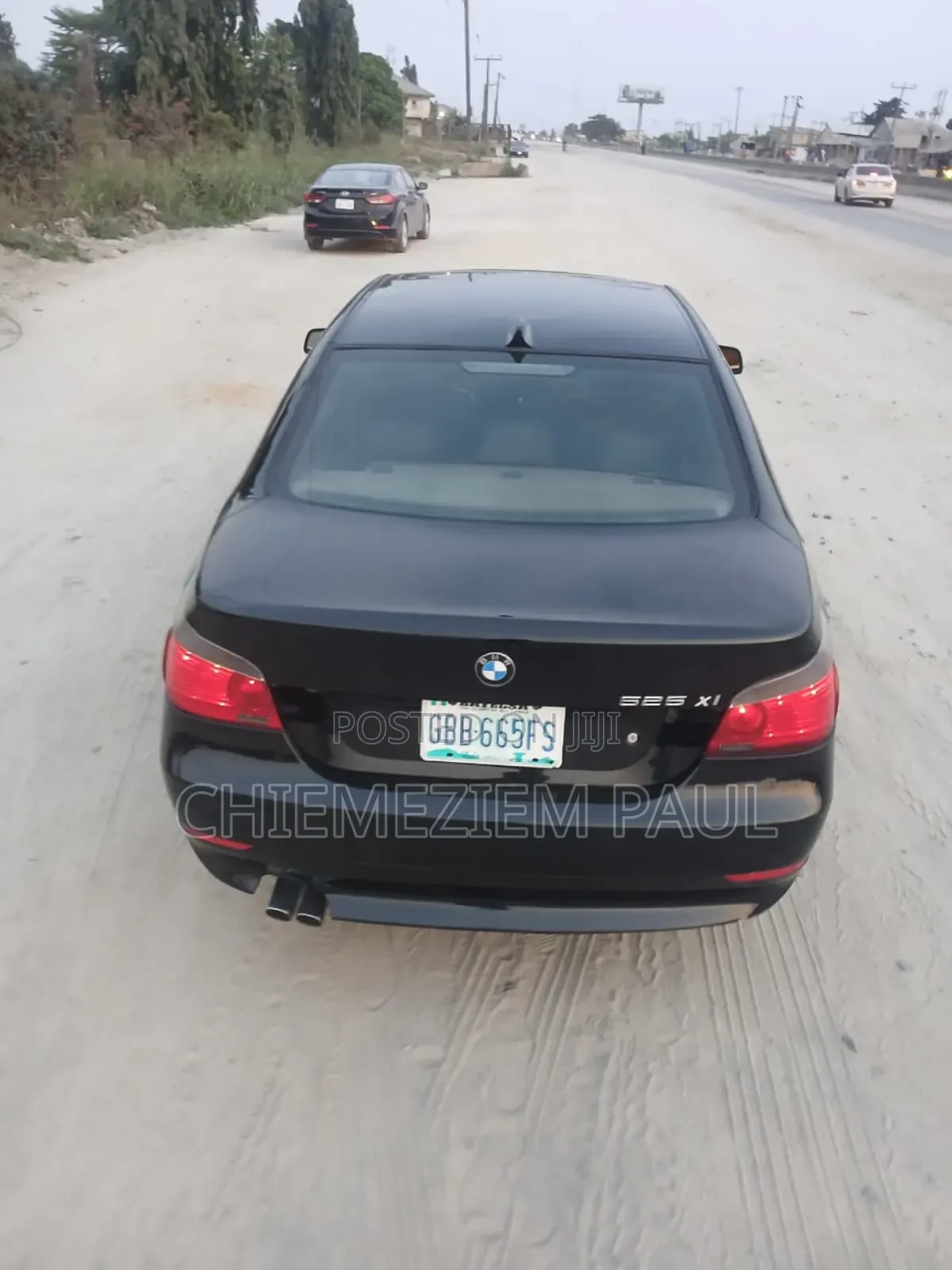 BMW 523i 2007 Black
