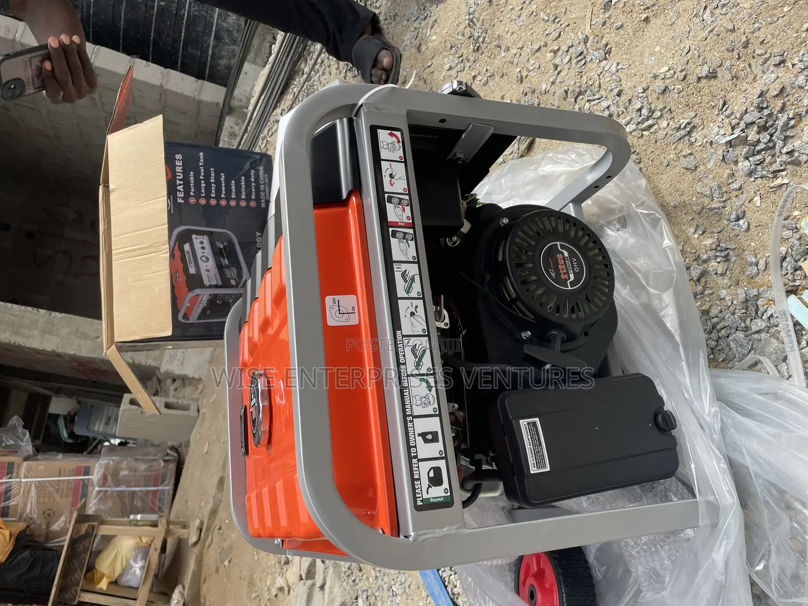 Kemage 5800e2 4.5kva Remote Control 100% Copper Coil