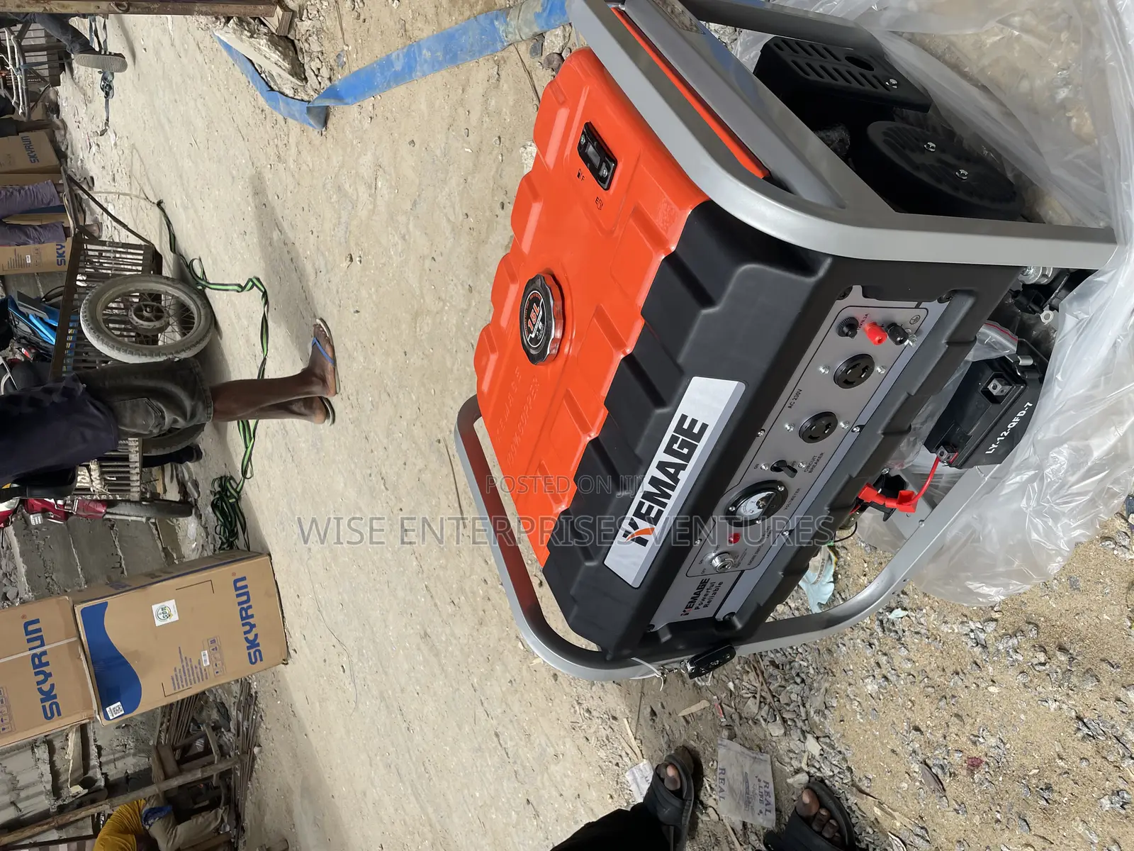 Kemage 5800e2 4.5kva Remote Control 100% Copper Coil