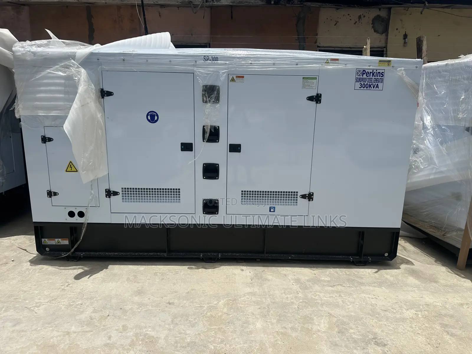 Perkins Sp300kva Soundproof Generator