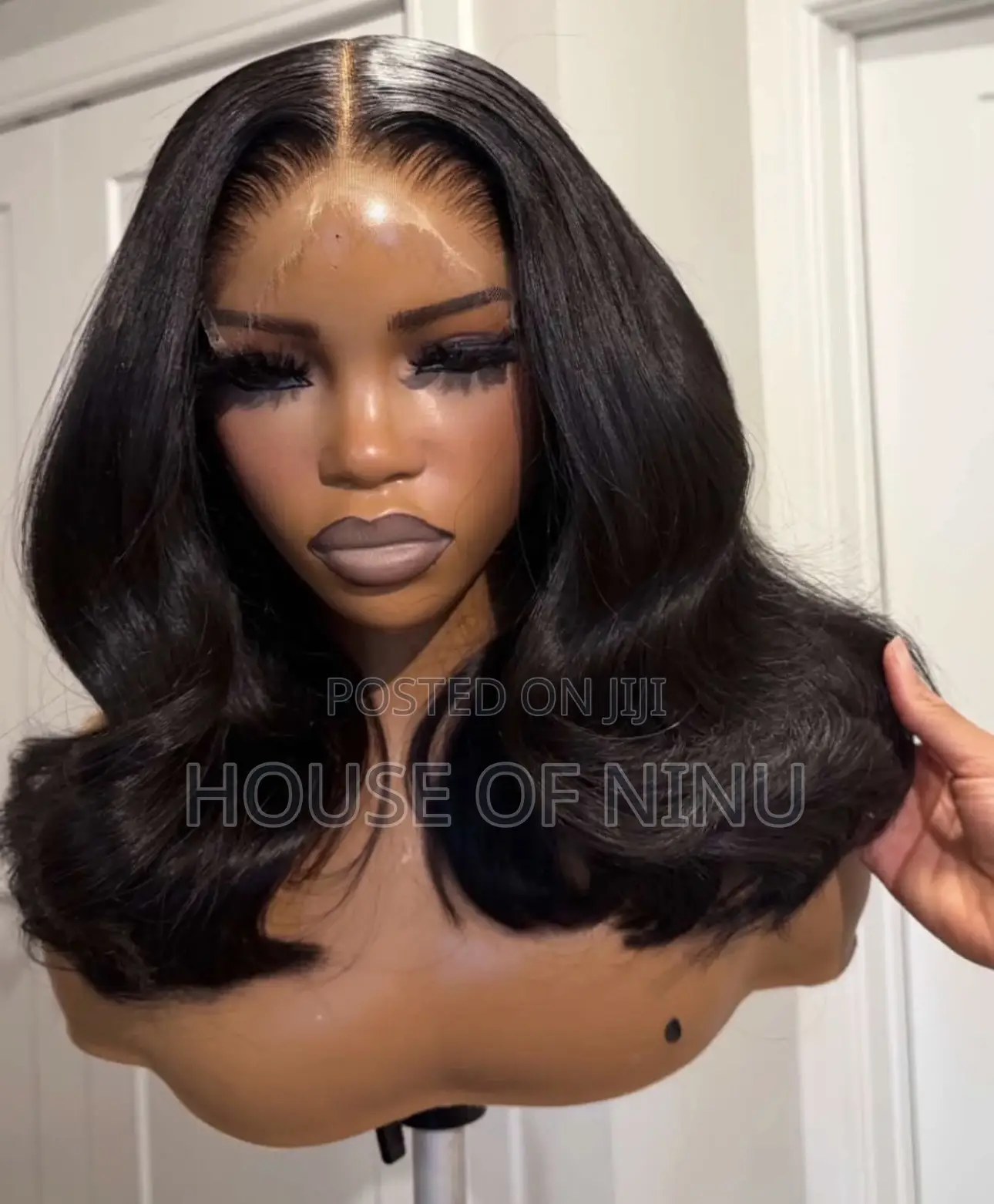 20”Raw Wavy With 6 by 8 Hd Closure Unit
