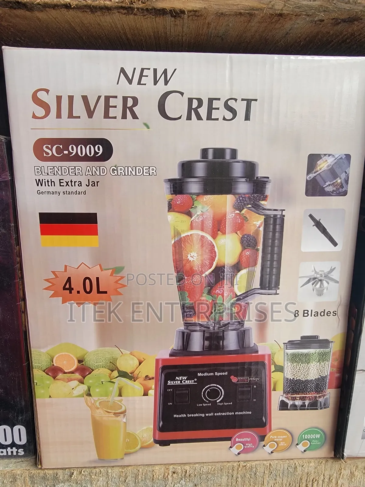 Silver Crest Blender and Grinder