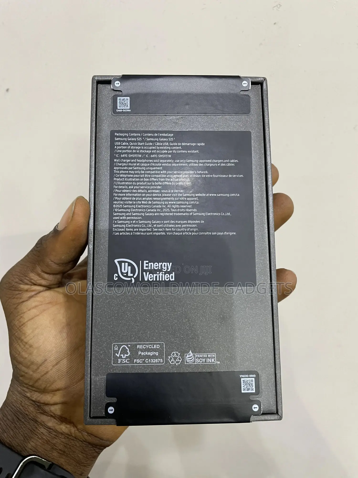 New Samsung Galaxy S25 128 GB Gray