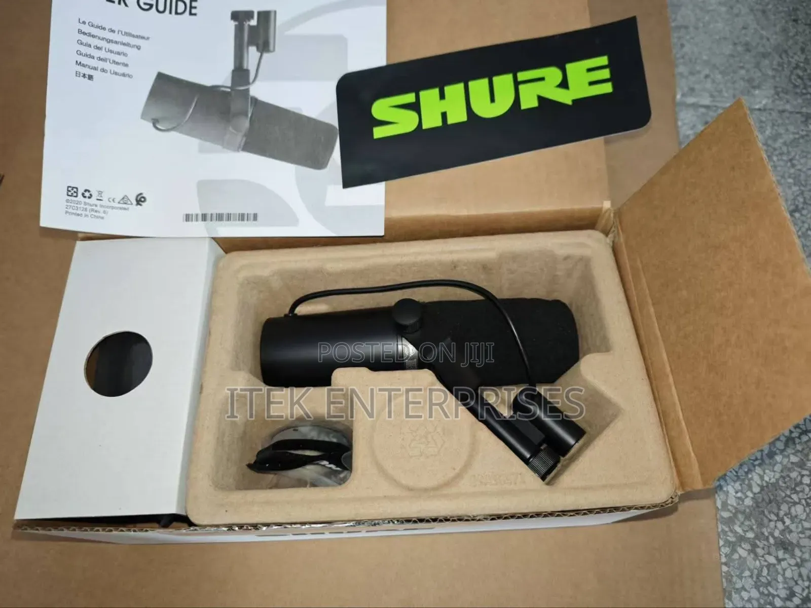 Shure Sm7b Professional Podcast Microphone