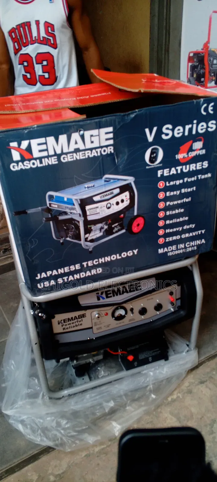 Original Kemage Generator 100% Copper Coin 10 Kva