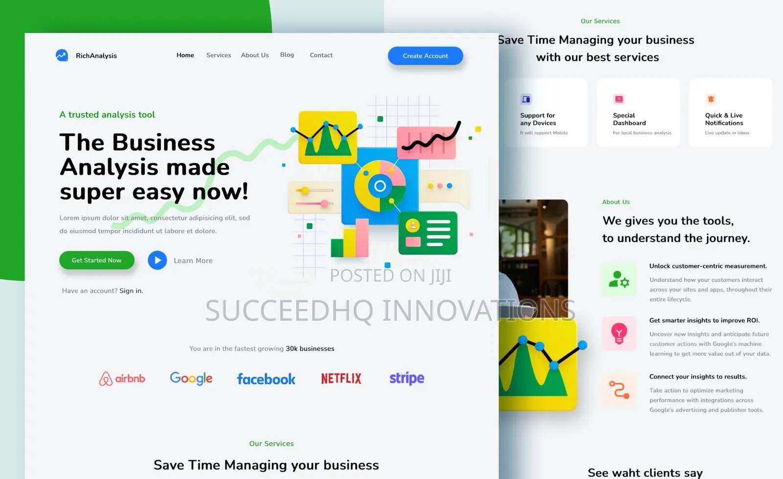 High-Converting Landing Page Design in Nigeria Sales Page Development