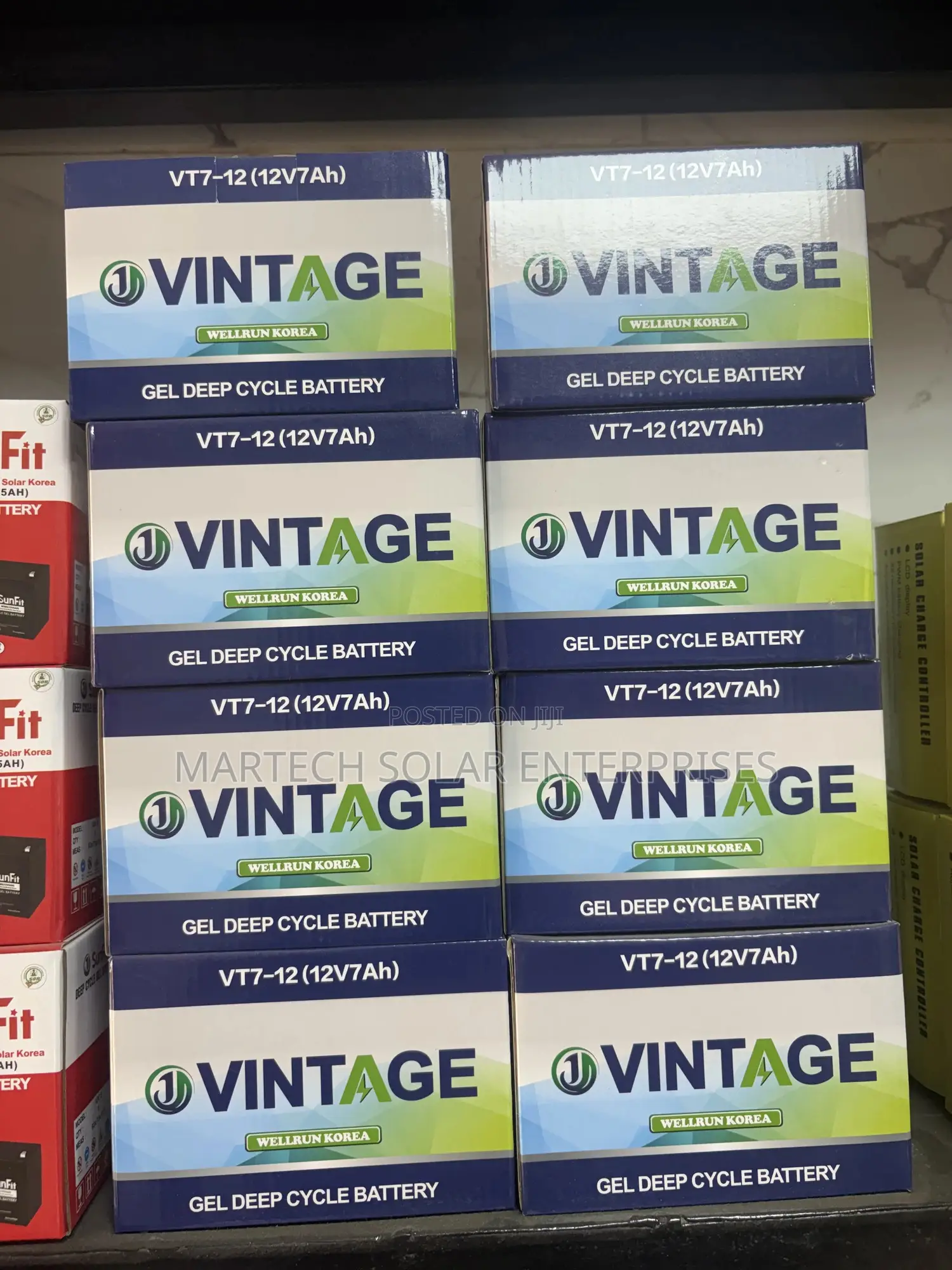 Vintage 7ah 12v Deep Cycle Solar Battery