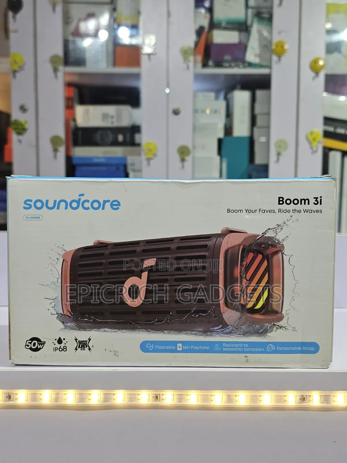 Soundcore Boom 3i 50w Waterproof Bluetooth Speaker
