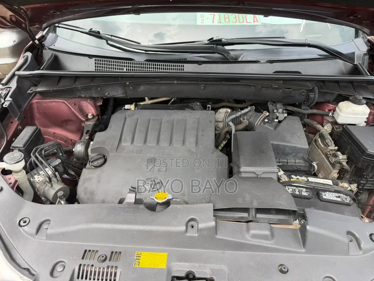 Toyota Highlander LE 4dr SUV (2.7L 4cyl 6A) 2015 Red
