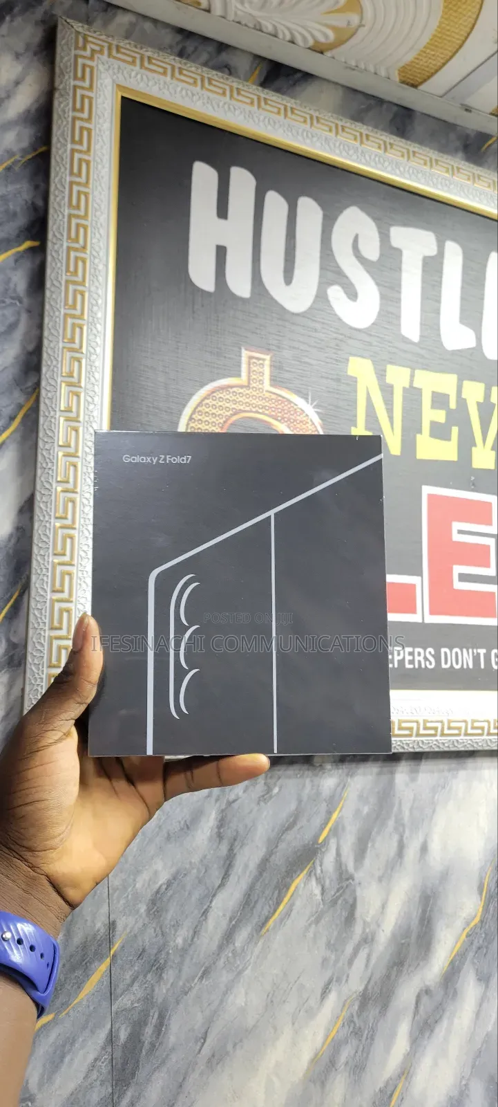 New Samsung Galaxy Z Fold7 256 GB Blue