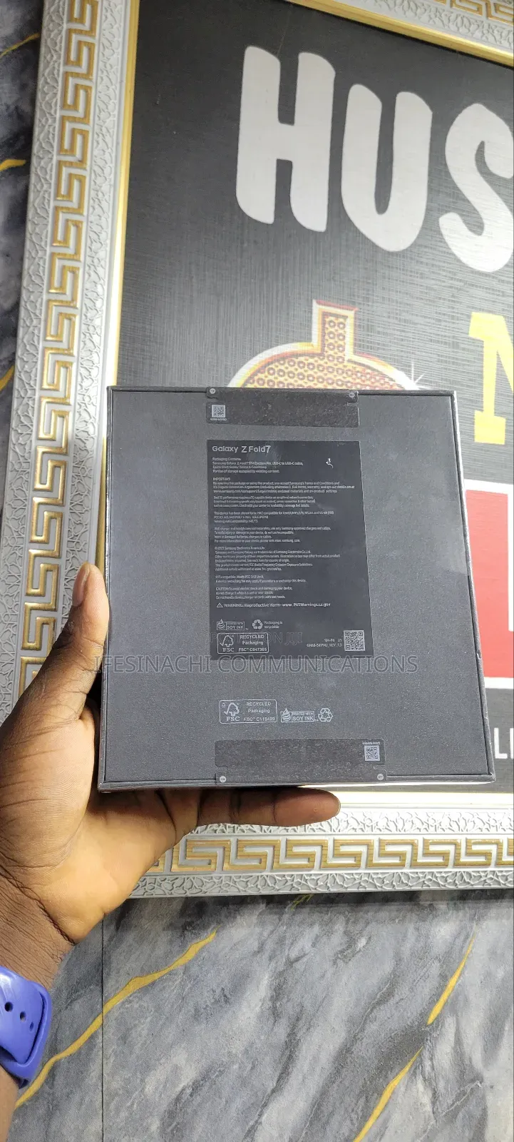 New Samsung Galaxy Z Fold7 256 GB Blue