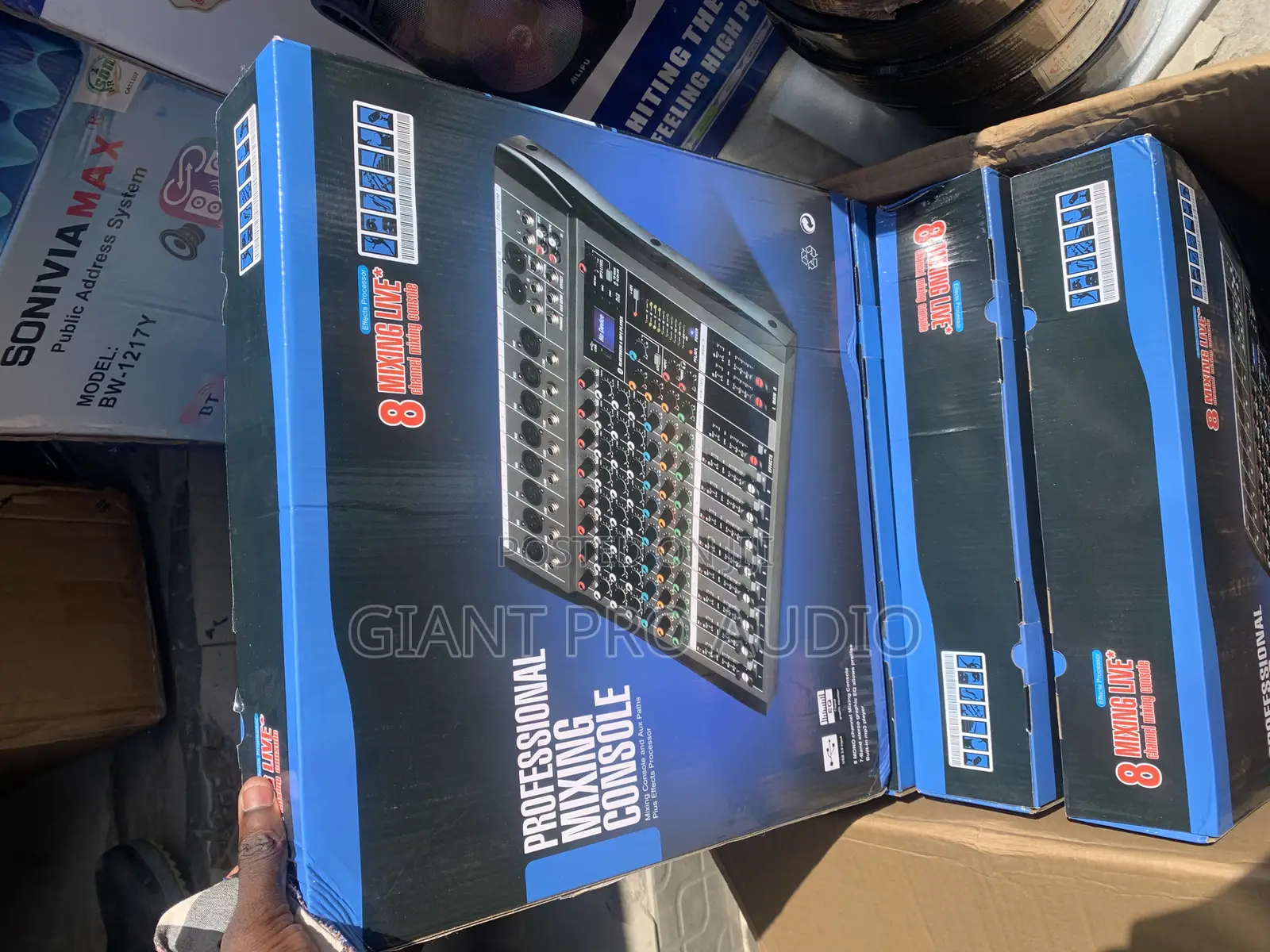 Ct-8 8 Channel Yamaha Mixer