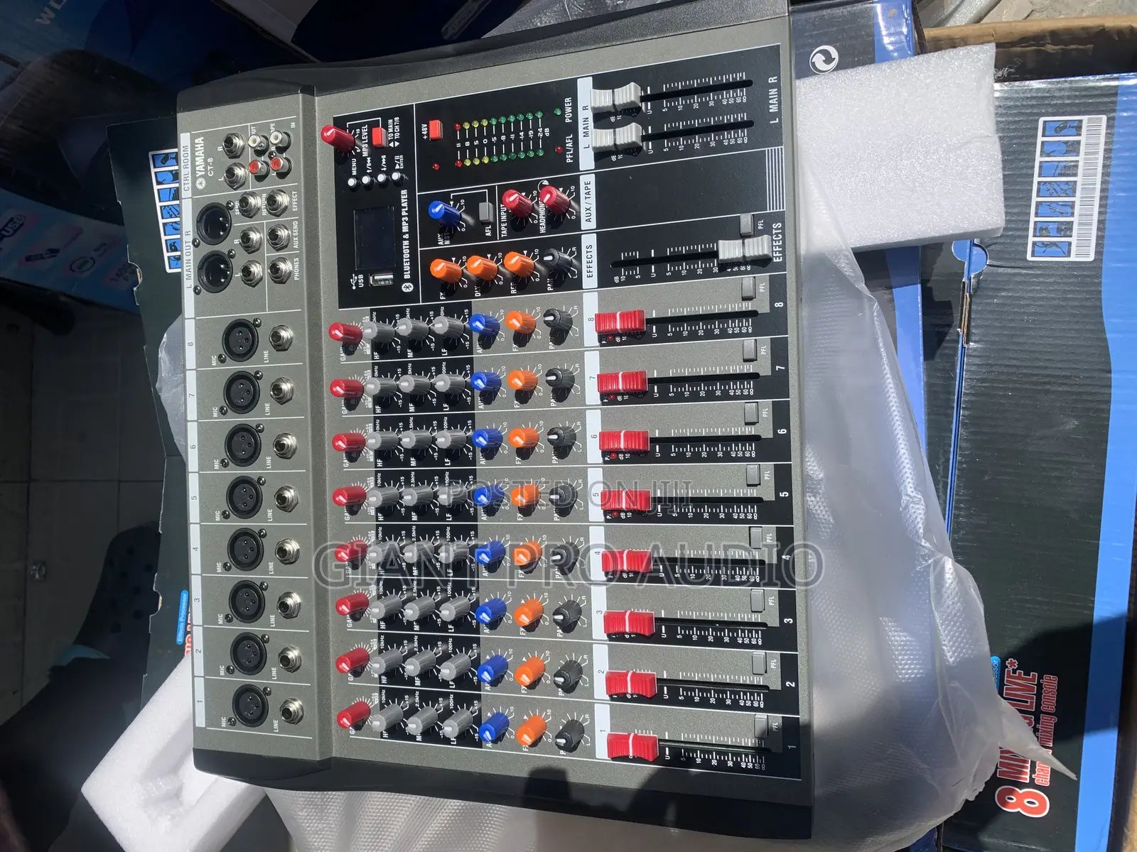 Ct-8 8 Channel Yamaha Mixer