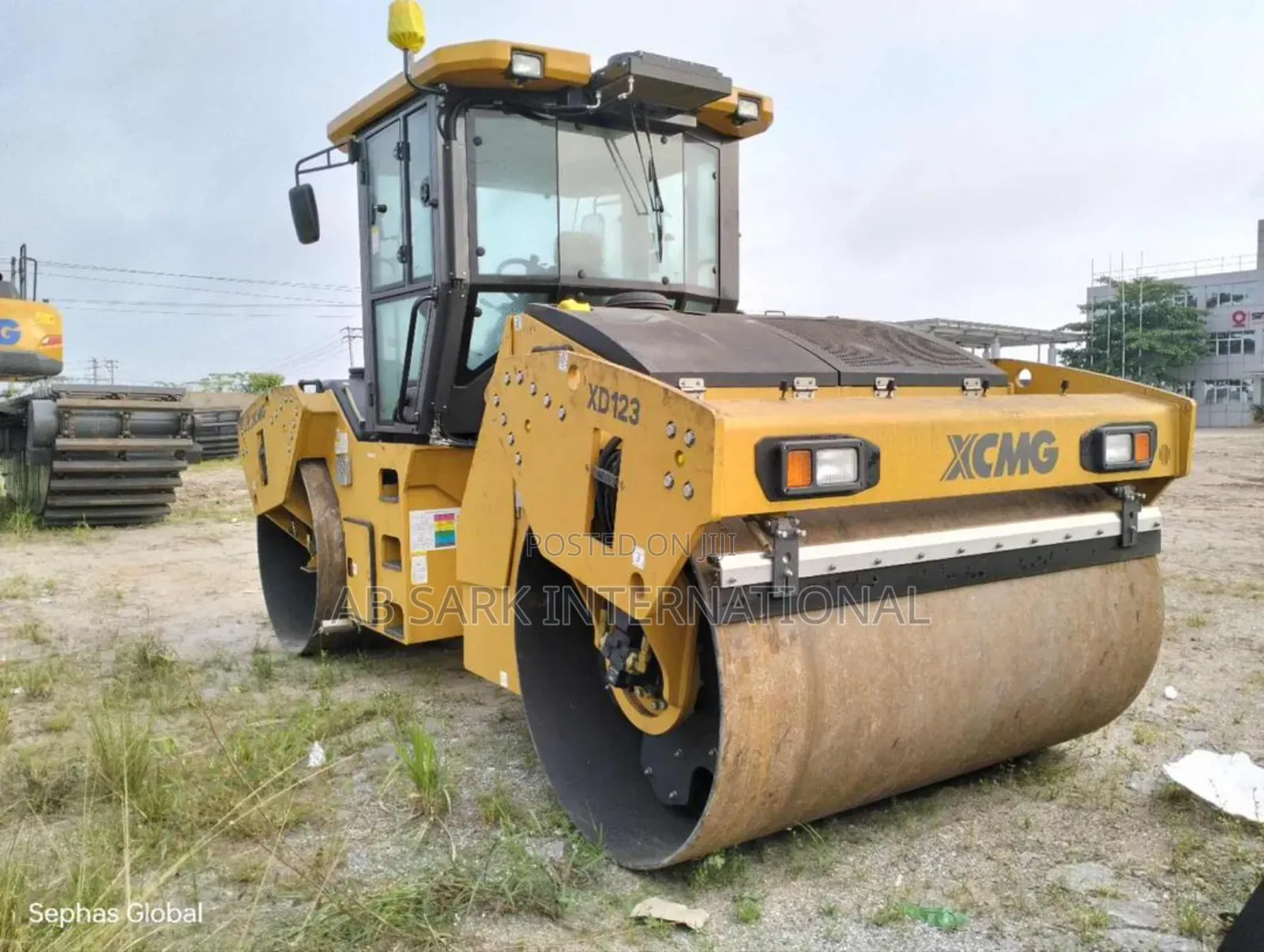 XCMG Xd123 Double Drum Roller 12 Tons