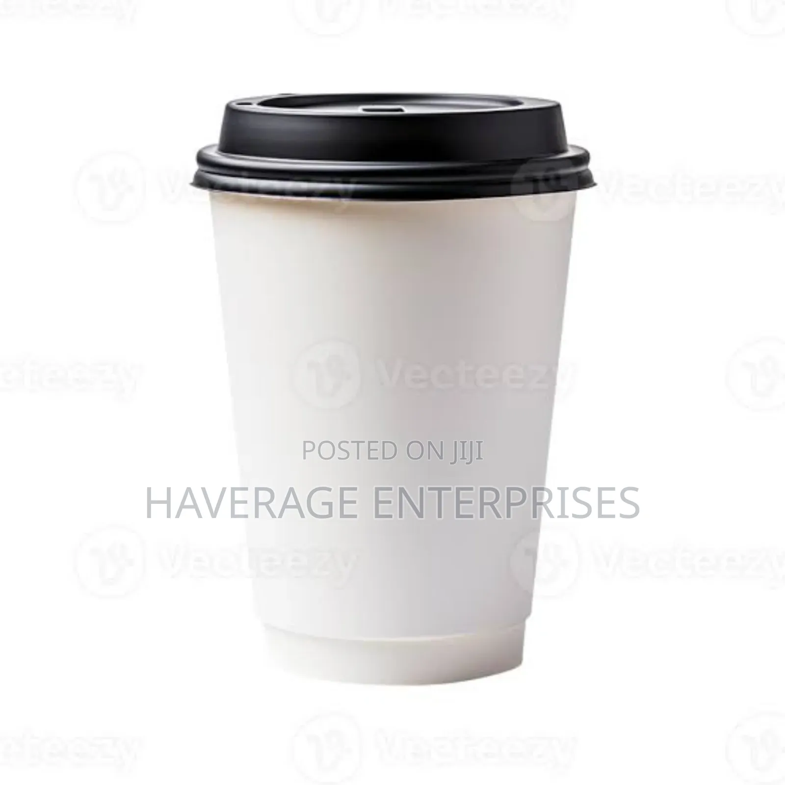 Paper Coffee /Tea Cups With Lid- 1,000 Pieces -12oz