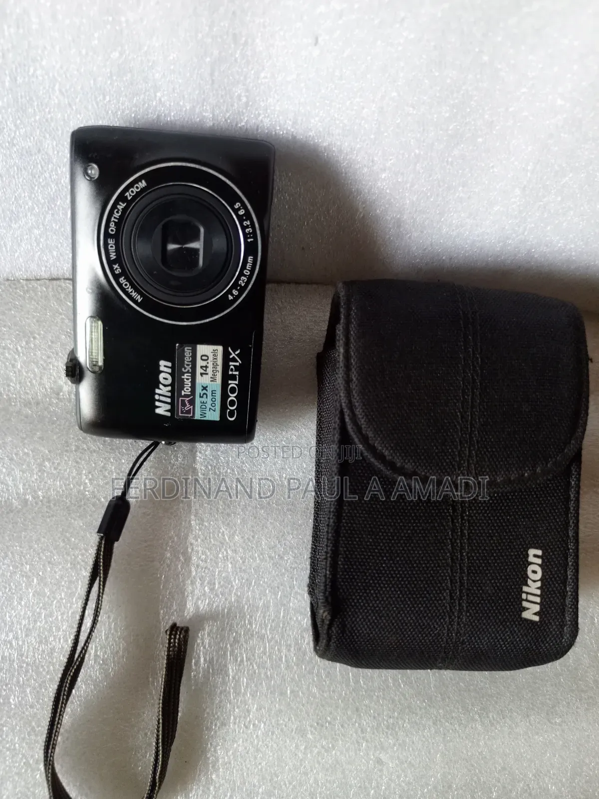 Nikon Digital Photo Video Camera Touch Screen for Vintage Passport