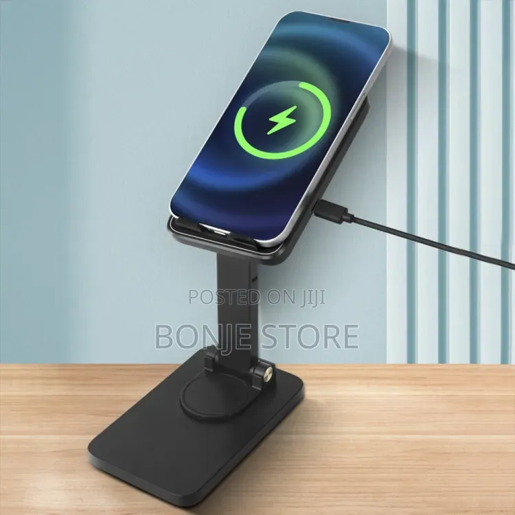 15w Desktop Wireless Charging Rotating Phone Holder