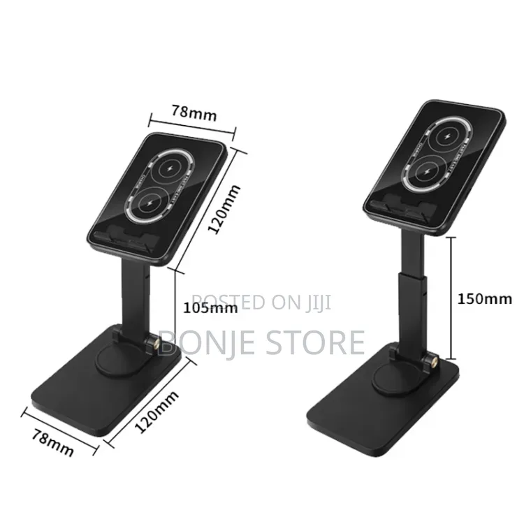 15w Desktop Wireless Charging Rotating Phone Holder