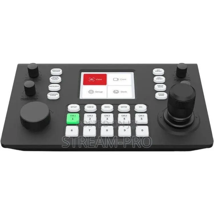 Ptz 3.5" Screen Cameras View Ndihx Ptz Controller With Usb Streaming