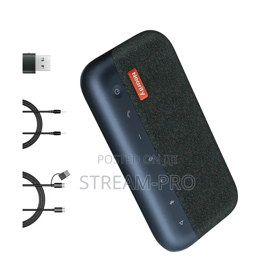 Sp300 Audio Pro Bluetooth Speakerphone With 6 Ai Noise Cancelling Mics