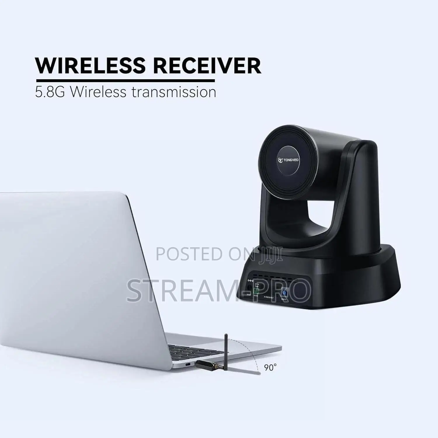 Tongveo Ai Wireless Ptz Camera System With Ai Bluetooth Speaker