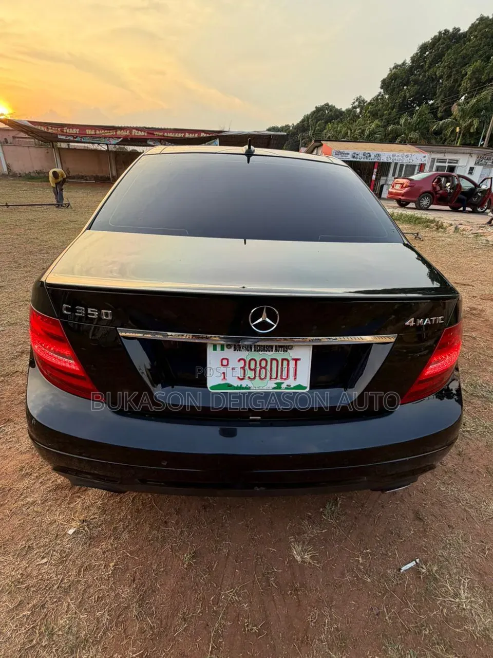 Mercedes-Benz C350 2007 Black