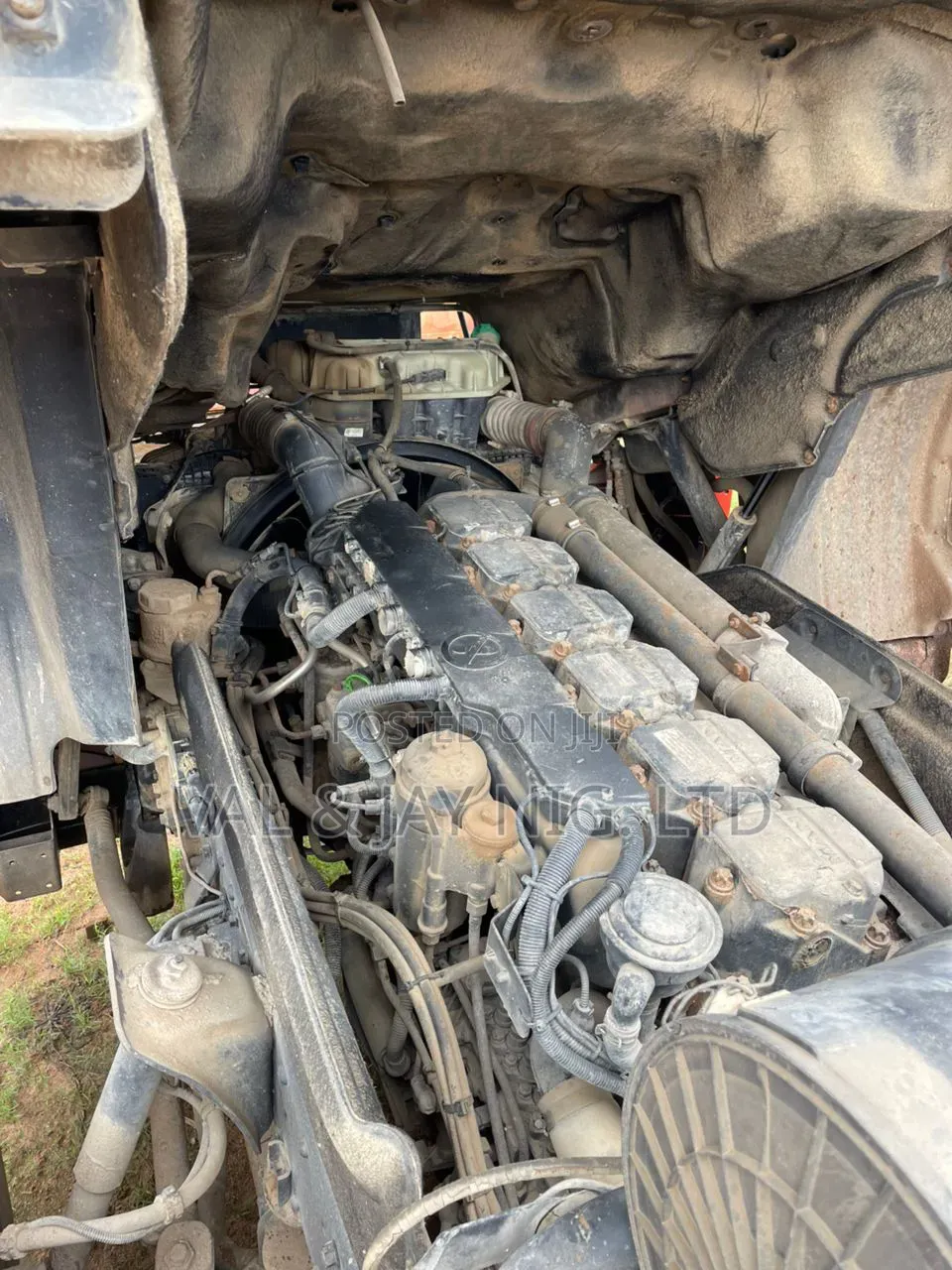 Man Diesel Truck Head - Tga -'Foreign Use