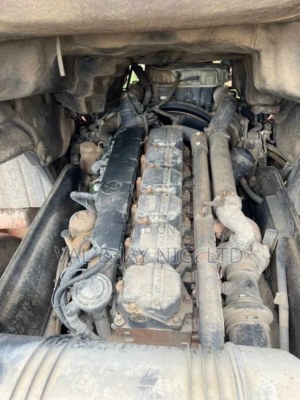 Man Diesel Truck Head - Tga -'Foreign Use