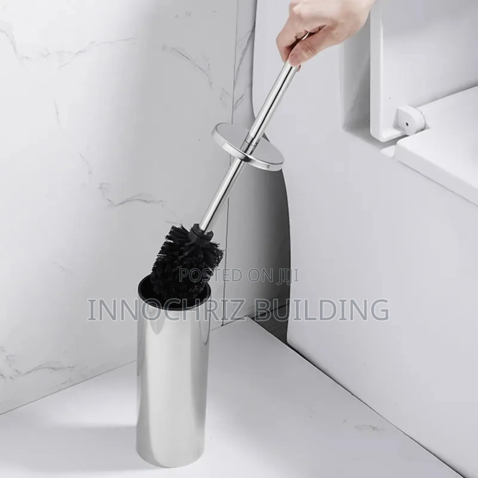 Chrome Hanging Toilet Brush