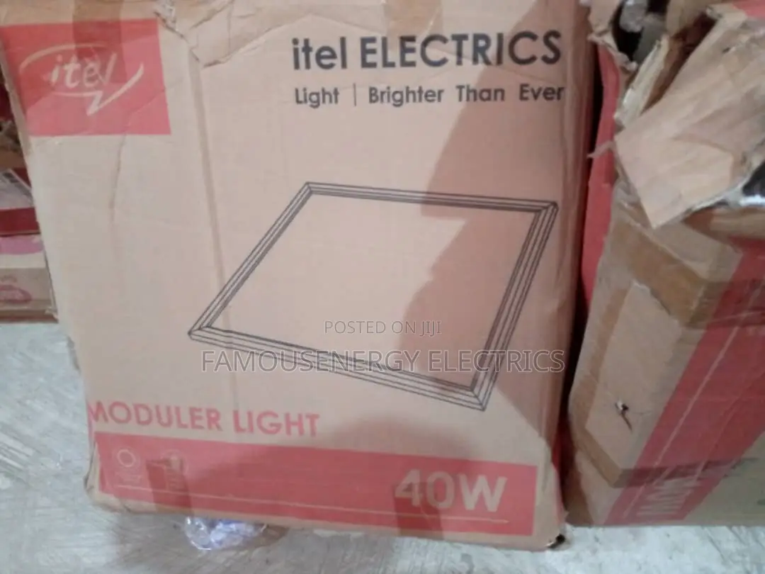 40w 600x600 Modulllar Fittings Light / 40w Panel Light