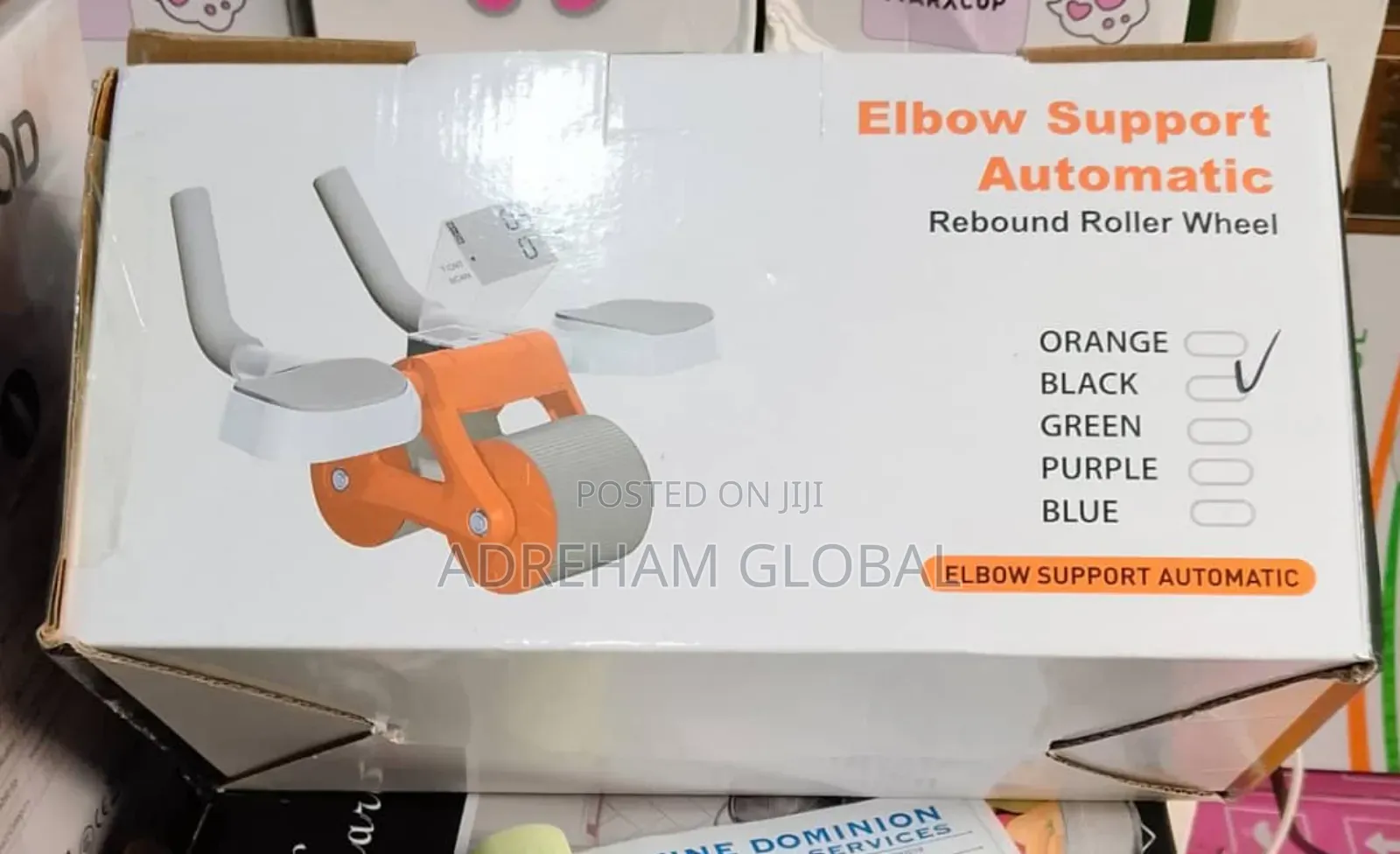 Elbow Support Rebound Roller Wheels Exercise Tool