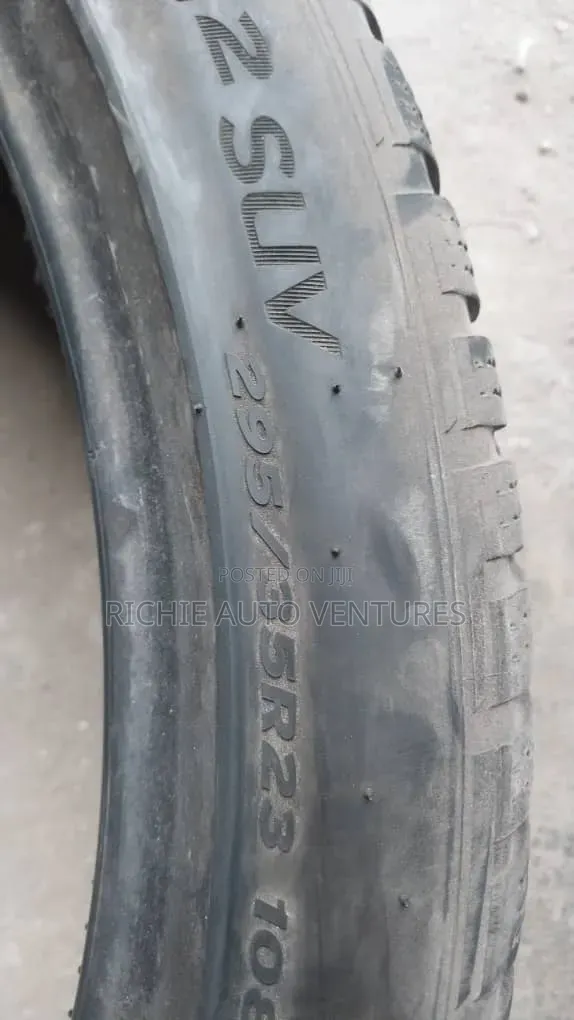 Super Garde 295/35r23 Tire With Current Date.